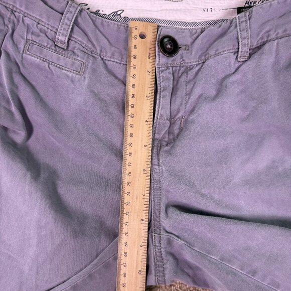 Eddie Bauer Womens Mercer Fit Gray Pants Slim Straight Sz 6 Mid Rise 32x30 E668 - Picture 11 of 14